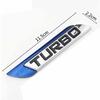 Car Emblem Sticker TURBO METAL GRILL Rear Trunk Car Badge Focus VW Skoda Seat  Lada