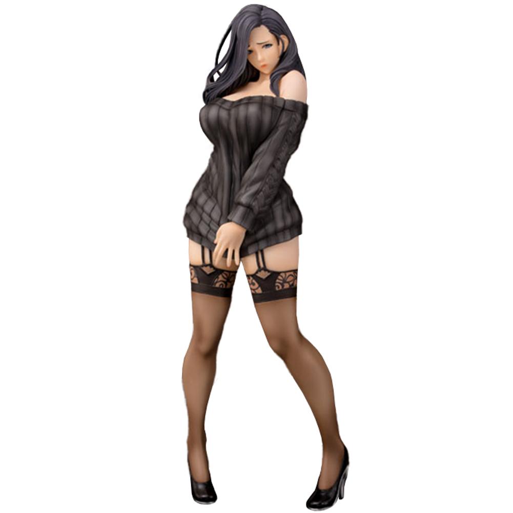 Original Illustration Figure Shiho Kujo Standing Action Figures Shiho Kujo Figurine PVC Models Adult Ornaments Statue Gifts 28cm