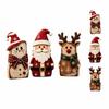 Christmas Tabletop Decoration Set, Holiday Ornaments for Home and Family Party