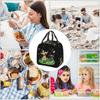 Dog Demon Retro Chibi Manga Inuyasha Insulated Lunch Bag for Women Children Portable Food Boxes Thermal Lunch Box Tote