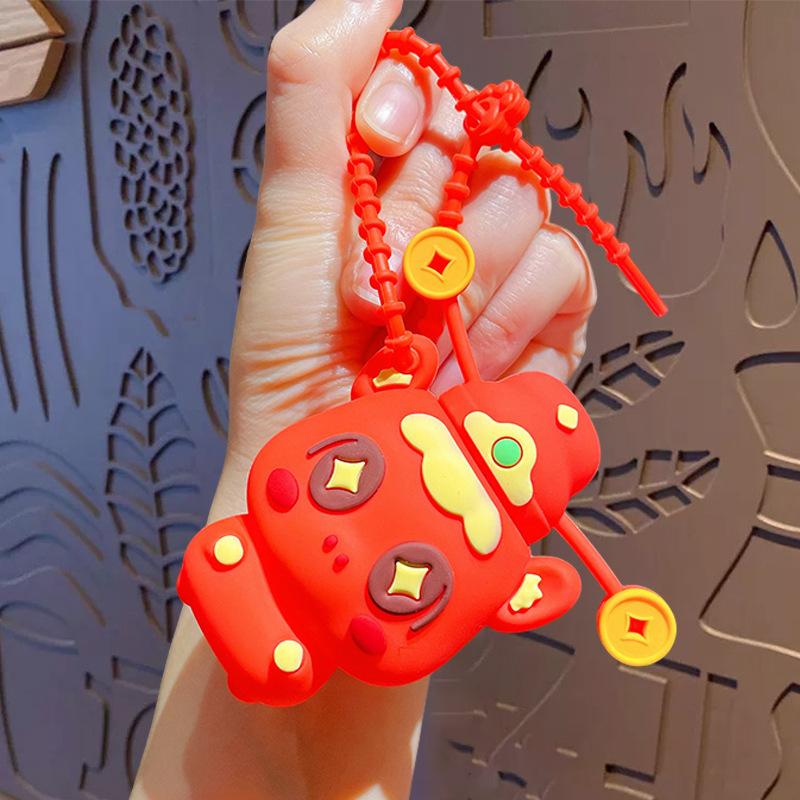Portachiavi Fascino Cavallo Cartone Animato Ciondolo Borsa Decorazione da Appendere Portachiavi Auto Anno del Cavallo Regalo Fortunato 2026