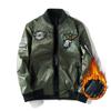 Autumn and Winter Air Force Men's Jacket Flight Suit Double-sided Embroidered Baseball Uniform Large Size Work Jacket Trendy