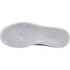Jordan Air 1 Comfortabele Pasvorm Lage Top Kinder Basketbalschoenen Kinder sneaker Wit Blauw 553560-104