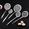 304 Stainless Steel Mesh Skimmer & Strainer: Juice, Soy Milk, Flour, Frying, Oil Separator