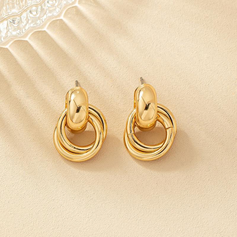 New Fashion Trend Unique Design Elegant Delicate Zircon Water Drop Earrings Women Jewelry Party Premium Gift Wholesale