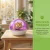 Transparent Space Capsule Bird Nest Bite Resistant Spherical Bird Nest  Pet Supplies