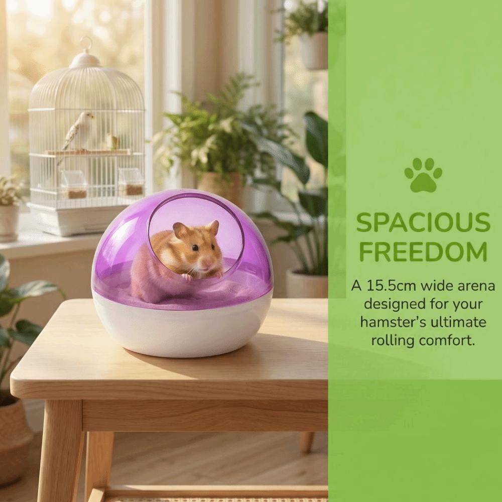 Transparent Space Capsule Bird Nest Bite Resistant Spherical Bird Nest Pet Supplies