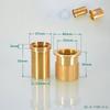 1pcs  45mm~250mm Brass Kitchen Tap Faucet Fixing Extension Fitting Brass Bolt for Monobloc Mixer Tap
