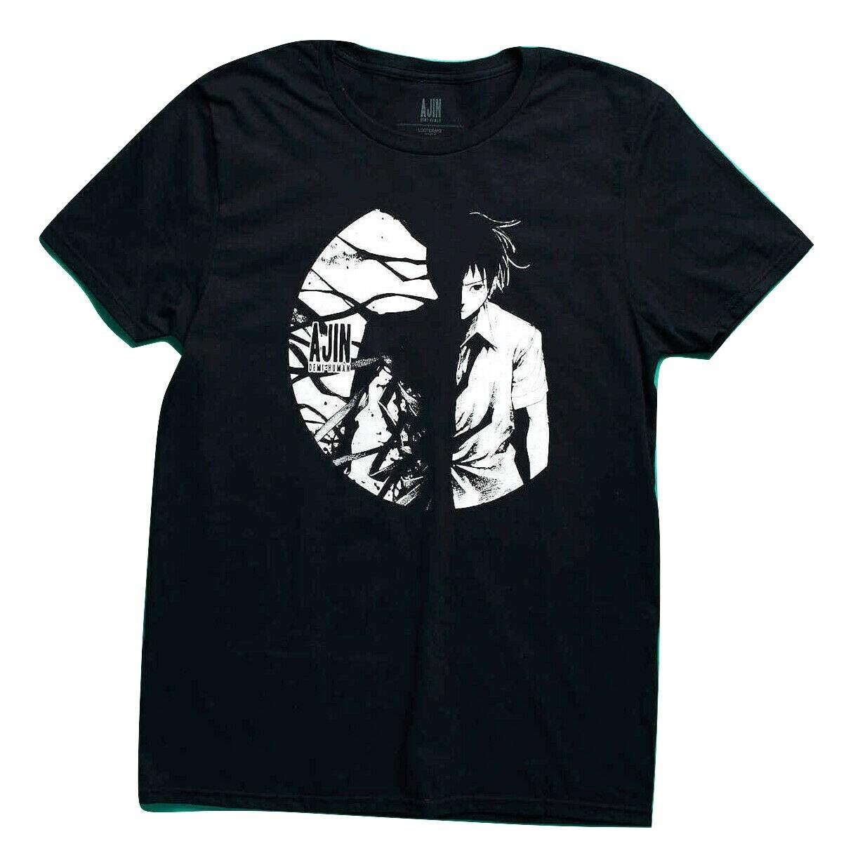 26 Loot Crate Anime Exclusive Ajin Demi Human Black Tee Shirt New Unisex T-Shirt M