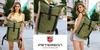 PTN RIO-9107 GREEN city backpack