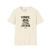 Vinyl Junkie T-Shirt, Music Lover Gift, Retro Style Tee, Unisex Music Shirt,