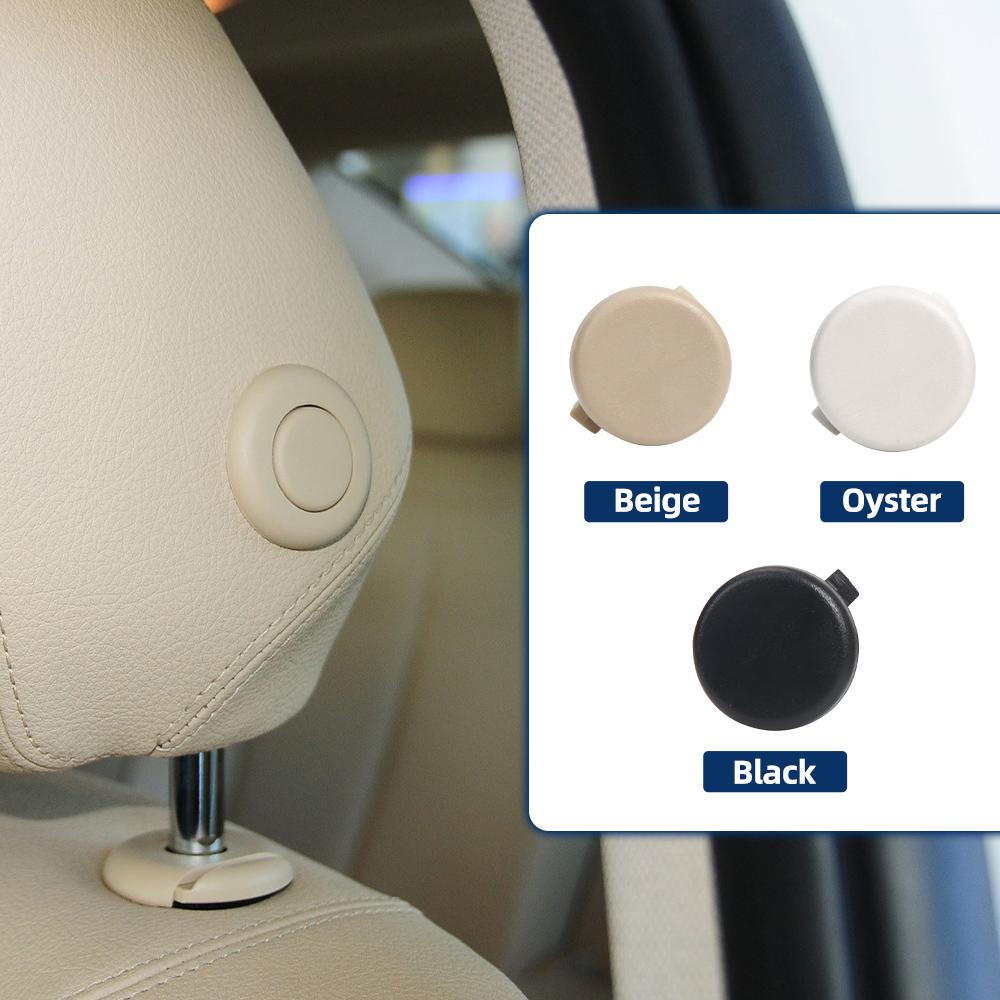 Car Rear Seat Headrest Button Switch for BMW 3 Series F30 2012-2019  OE 52107362622 Black and Beige Options