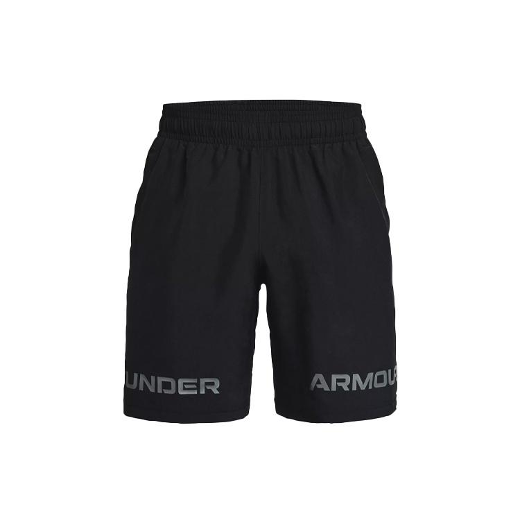 Under Armour Woven Graphic Wordmark Shorts Black Men s 1361433-001 S