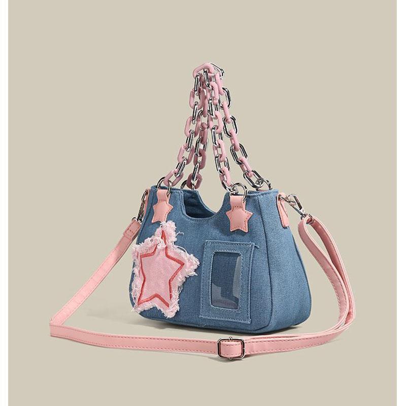 Denim Women Underarm Shopper Totes Large Capacity Designer Hobo Shoulder Bag Luxury Women's Handbag Small Crossbody Bag