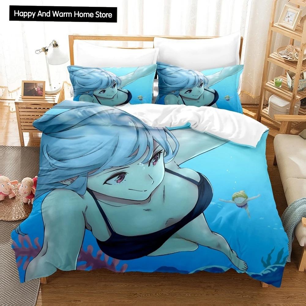 3D Anime Chained Soldier Bedding Set Single Twin Full Queen King Size Bed Set Adult Boys Bedroom Duvet Cover Sets Home Textiles