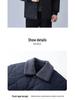 Men's Thickened Velvet Cotton-Padded Winter Jacket for Middle-Aged & Elderly