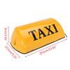 12V Taxi Cab Sign Roof Top Topper Car Magnetic Lamp LED Lights Waterproof 11‘‘