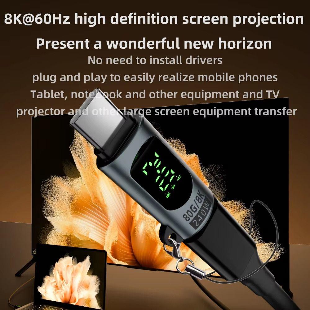 USB Adapter Type C OTG adapter PD240W USB-C Converter Portable Type C OTG Adapter Mobile/Laptop