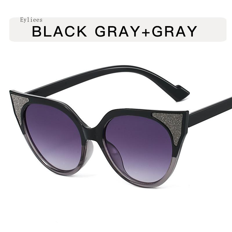 

Popular Cat Eye Women s Sunglasses Trend New Vintage Square Shades Luxury Brand Designer Sun Glasses Ladies Eyewear gafas