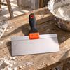Putty Knife with Smoothing Tool and Work Gloves Reinforced Stainless Steel NonSlip Grip