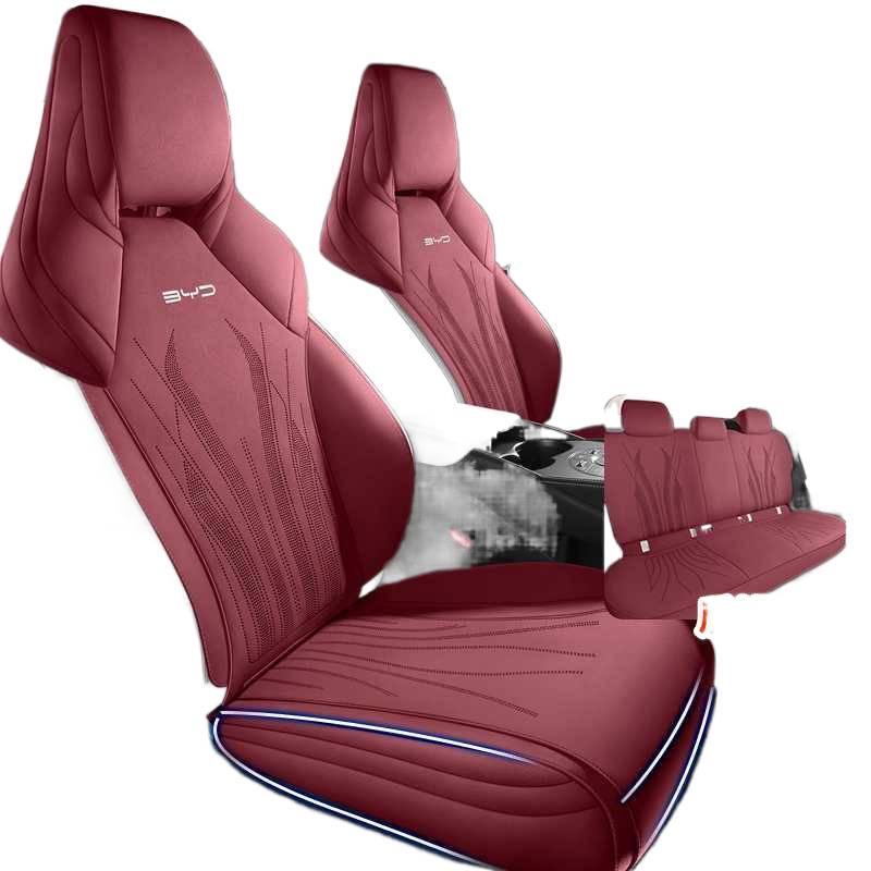 Seal 06 DMI Four Seasons Ventilated Car Seat Cushion - Suede Half-Covered Universal Pad