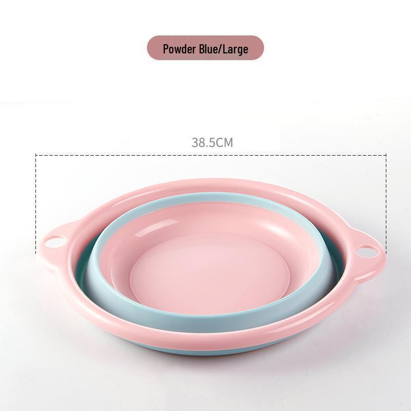 Portable Folding Washbasin for Dorms, Baby, Travel & Laundry