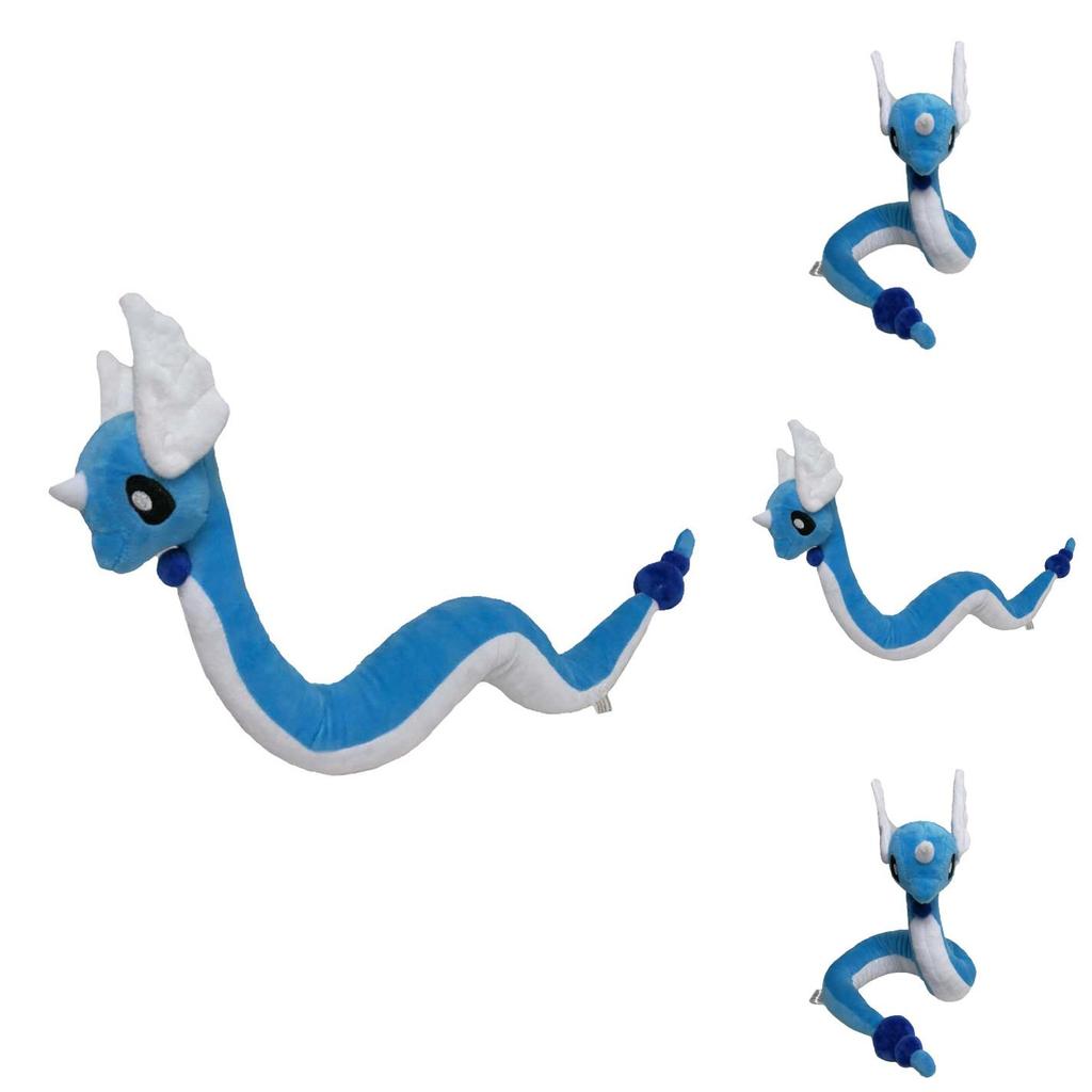 27-inch Pokemon Go Dragonair Stuffed Plush Doll Featuring Soft Durable Materials For Kids
