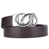 High-End First-Layer Cowhide Belt Men'S Belt Automatic Buckle Pure Cowhide Simple Casual Business Men'S Belt