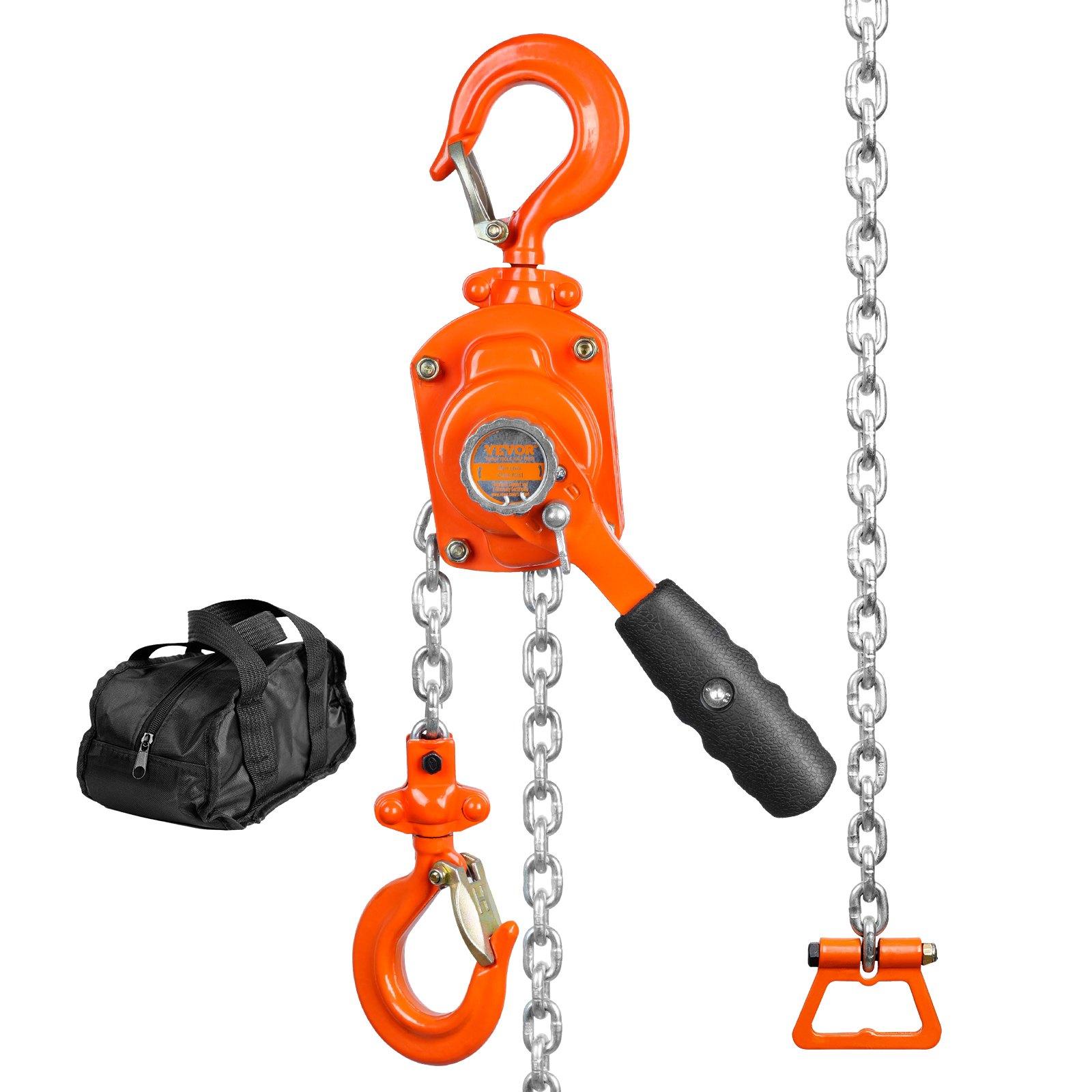 VEVOR Manual Lever Chain Hoist, 1/2