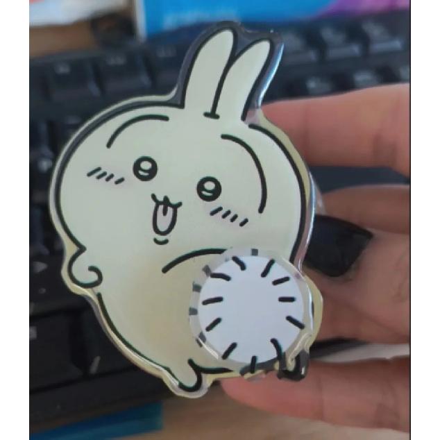 Kawaii Chiikawa Little Bao Magnetic Phone Stand Rotatable Desktop Holder Cute Anime Peripheral Gift for Mobile Phone Viewing 6