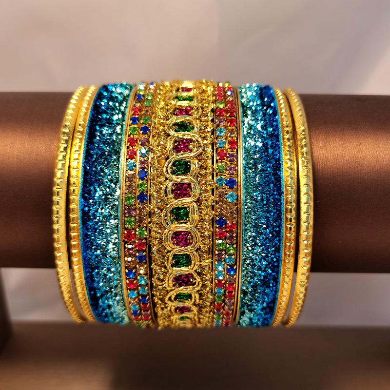 Exotic Indian Belly Dance Bangle Bracelet - Jewelry for Performers