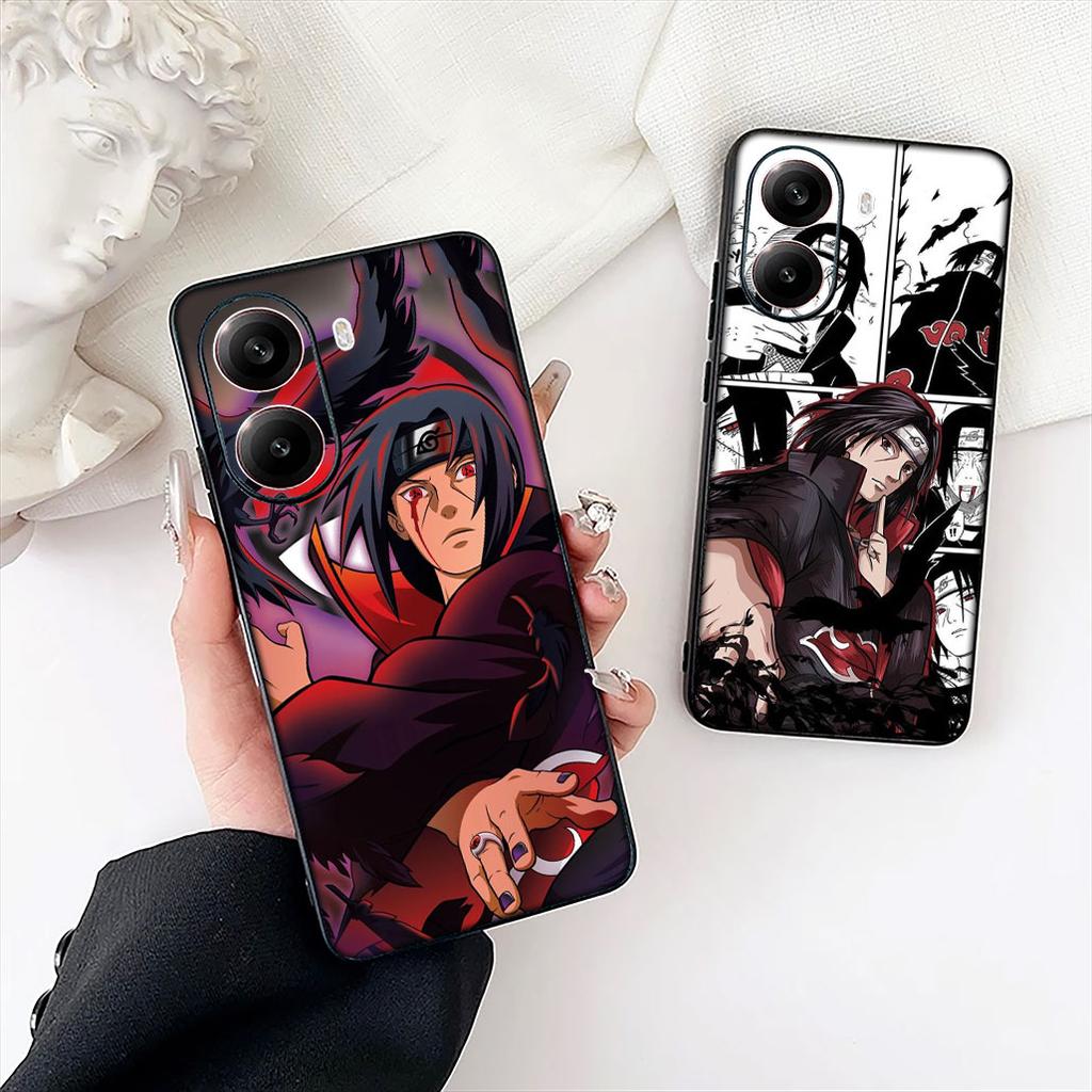 Itachi Uchiha Madaras Narutos Akatsuki Cover for Motorola Moto G86 G14 G35 G34 G45 G55 G67 G75 G85 G24 G15 G54 G57 Power Case