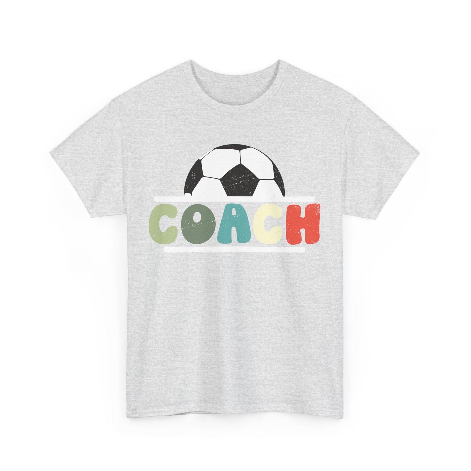 Soccer Coach T-Shirt, Soccer Player Sports Supporters Men T-Shirt M