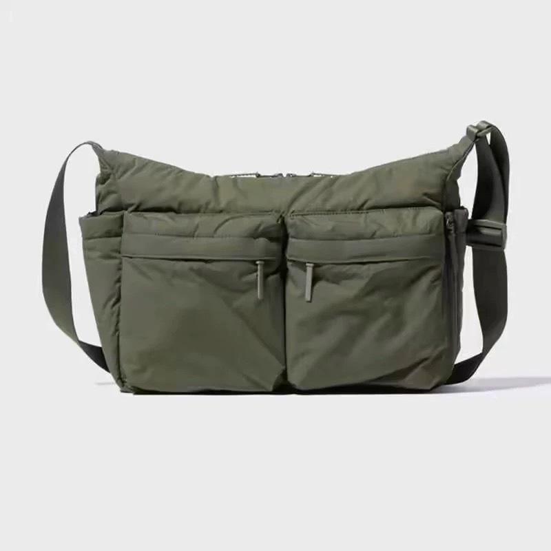 Leisure Shoulder Bag Single Shoulder Bag Large Capacity Computer Bag Multi Pocket Sports Shoulder Bag