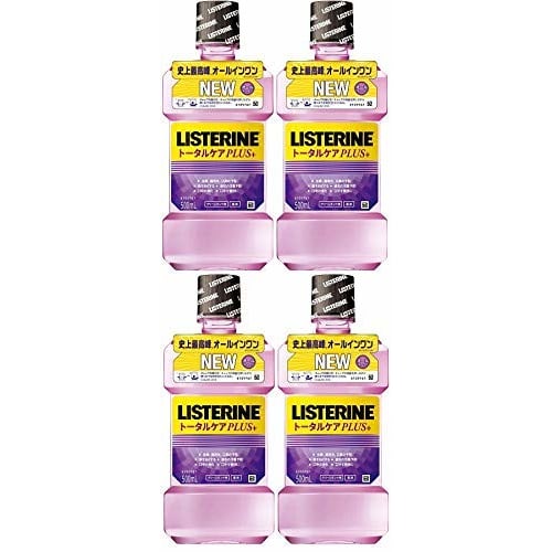 

Bulk Purchase: Listerine Medicated Mouthwash Total Care Plus, 500mL x 4