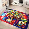 G-Gorillaz band Print Area Rug - Soft, Washable Non-Slip Indoor Mat for Office Chairs, Living Room, Home Office Decorative Rug