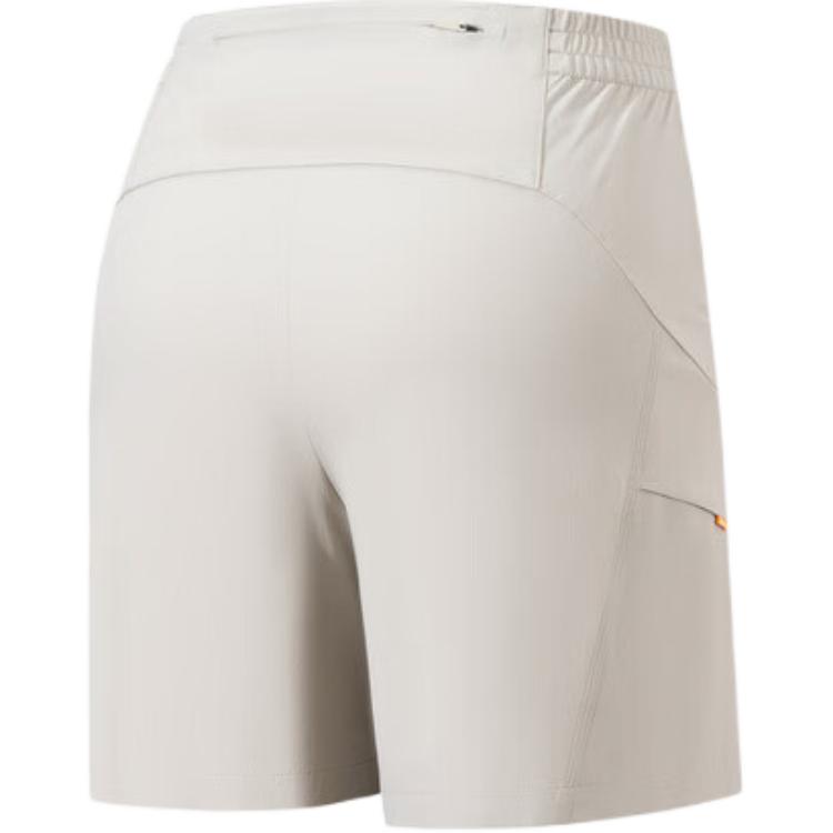 Anta Champion Outdoor Series Solid Color Versatile Simple Soft Sports Shorts Women shorts 162620511-4