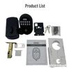 New American Standard Smart Deadbolt Lock with Fingerprint for Wooden Doors.