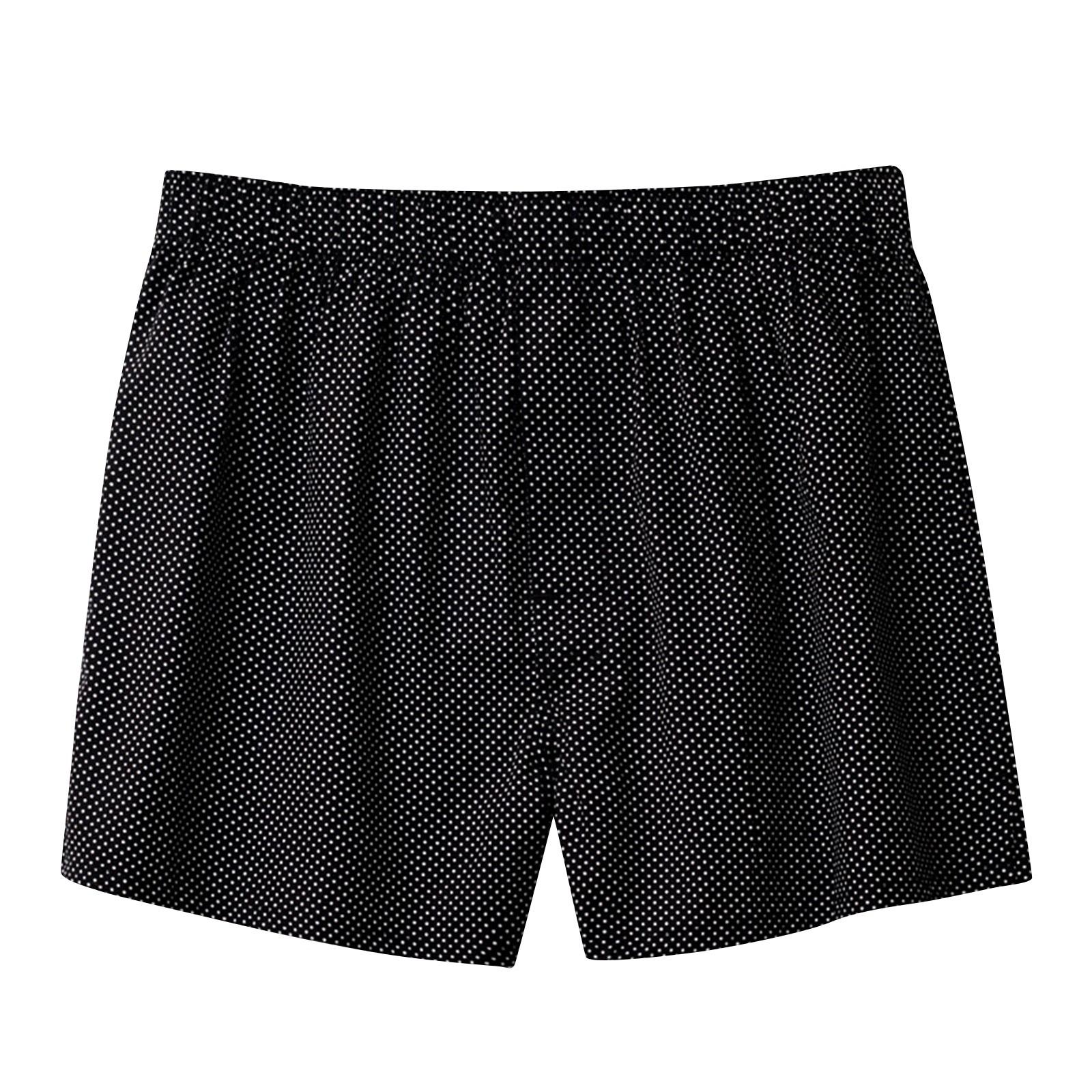 

Мужское нижнее белье, трусы-стрелки, свободное нижнее белье большого размера, мужские пижамные штаны XXL чёрный