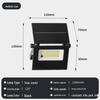 Foldable Solar LED Floodlight with Motion Sensor - Ultra-Bright Outdoor Courtyard Wall Light
