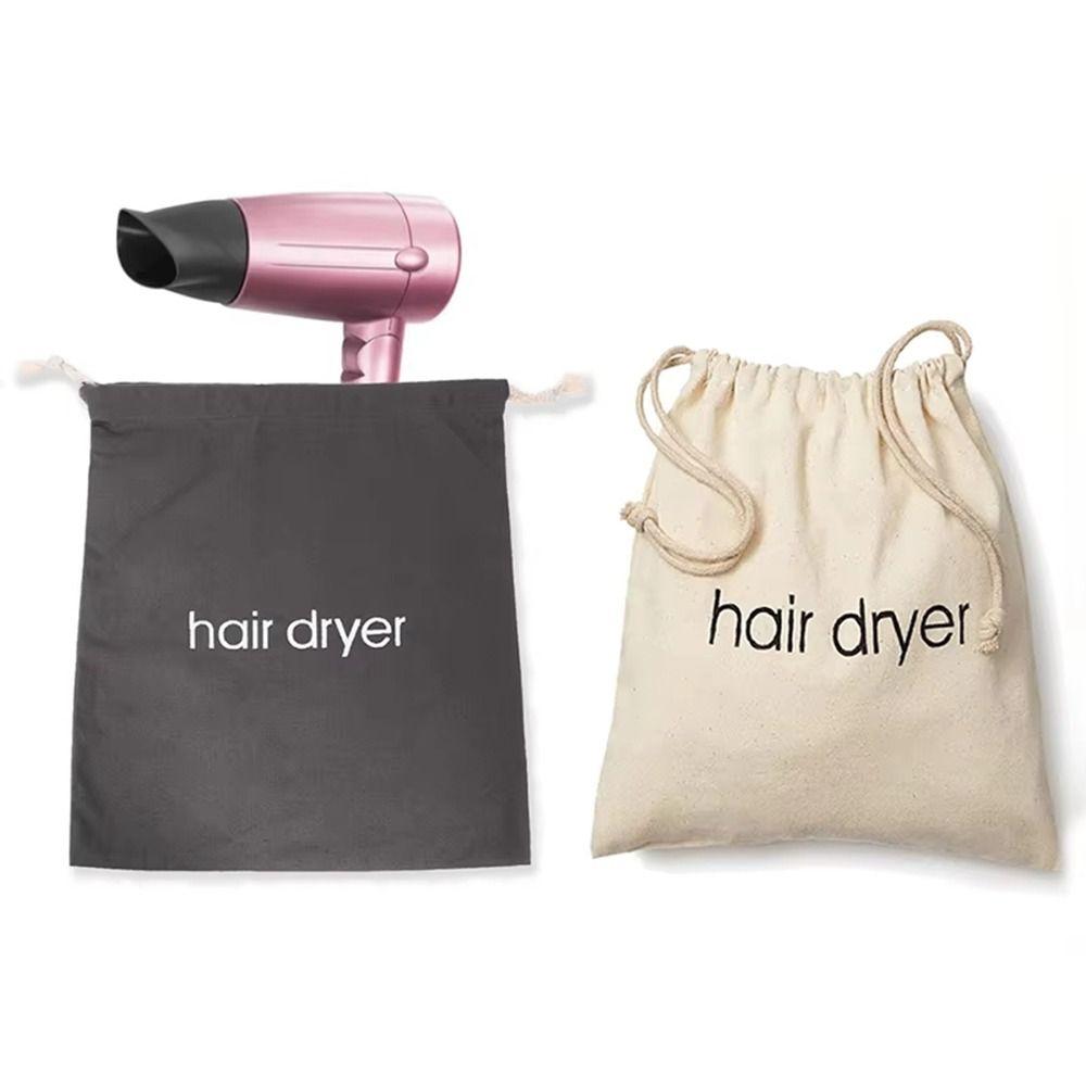 Large Capacity Hair Diffuser Drawstring Hairdryer Bag Portable Storage Bag