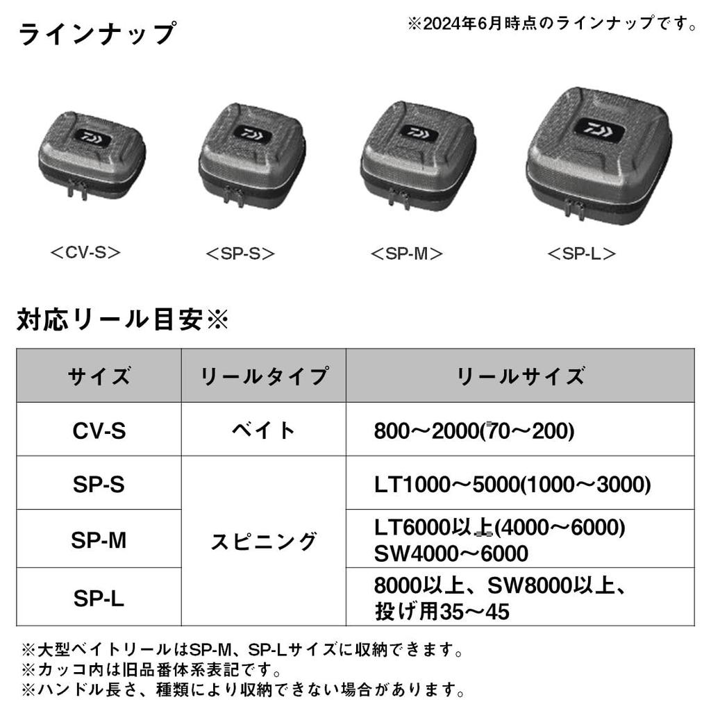 DAIWA Semi-Hard Reel Cover SP-S(A) SV