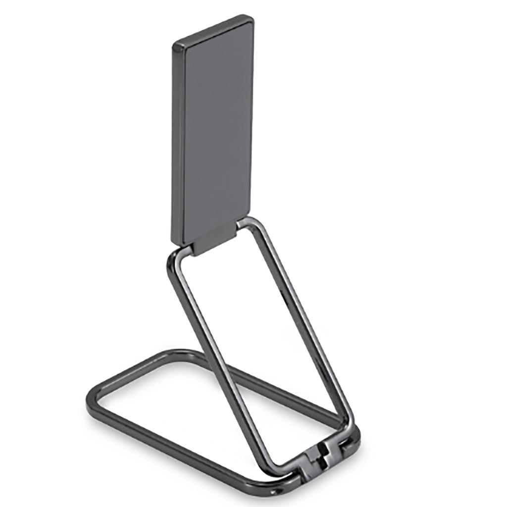 Folding Cell Phone Stand Desk Adjustable Phone Holder Zinc Alloy Phone Stand Finger Kickstand For All Phones Tablet