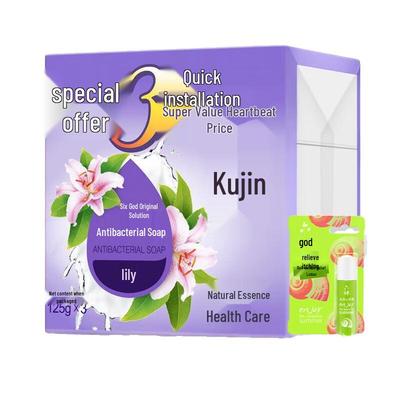 Liushen Antibacterial Lily Soap 3-Pack