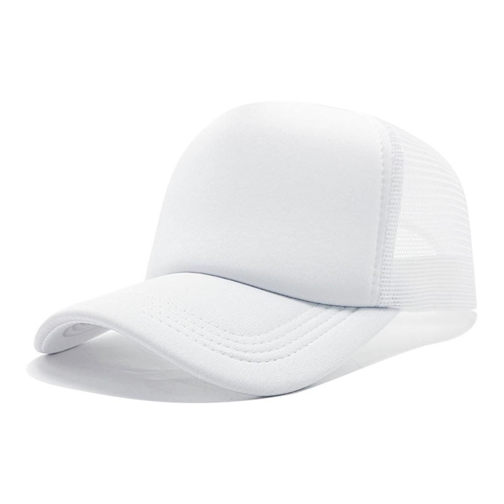 Classic Unisex Baseball Cap Sun Shade Wide Brim Adjustable Fit Lightweight Polyester Outdoor Hat