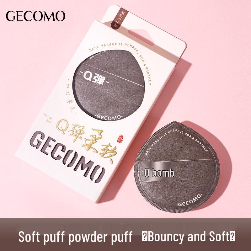 GECOMO Marshmallow Soft Dual-Use Powder Puff – Enlarged, Skin-Friendly, Versatile for Dry & Wet Use.