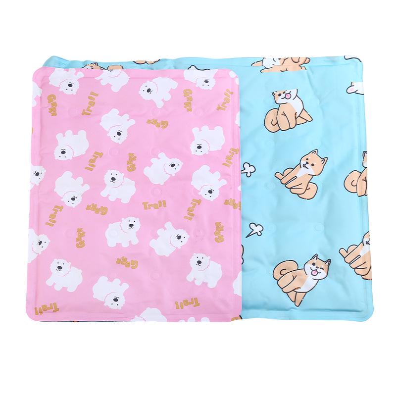Summer Cool Cartoon Ice Pad: Cute Cooling Seat Cushion for Office, Car, or Home