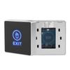 Door Touch Exit Release Unlock Button Switch Panel LED Light for Door Access Control System