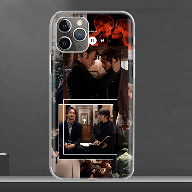

Hannibal Movie Soft Phone Case For IPhone 11 17 Air 16E 16 Pro Max 15 + 14 Plus 13 Mini 12 Apple 7 SE 8 Fundas Coque 11 17 Air 1 iPhone 16