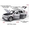 1/24 skala HongQi E-HS9 SUV Legering New Energy Car Model, Diecast Metal Lekekjøretøy Bilmodell Simulering Lyd og lys Barnegaver